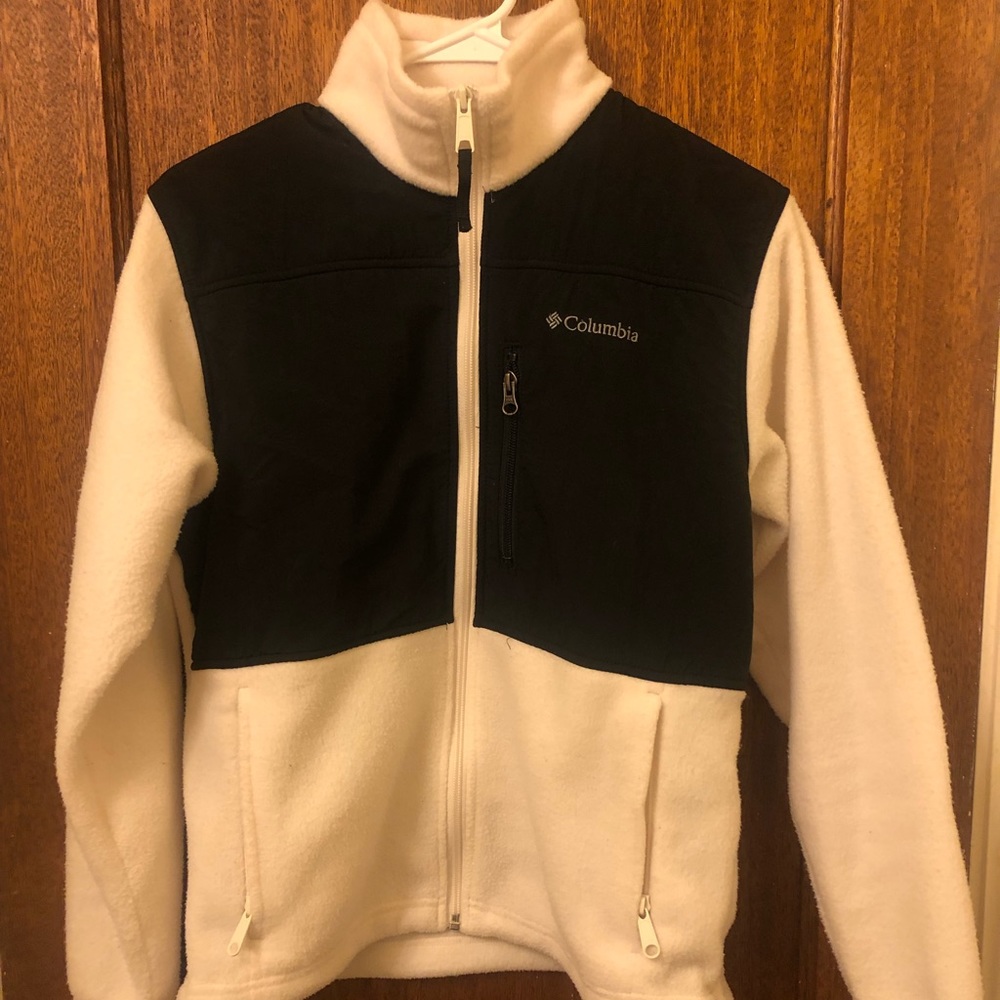 Columbia Fleece White / Black